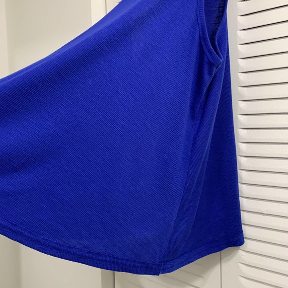 🛑SOLD🛑 Free People Rib Tank Blue Size XS - Picture 4 of 5
